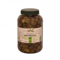 Masline bio verzi in saramura 1,4 Kg Manastirea Vatoped Masline bio verzi in saramura 1,4 Kg Manastirea Vatoped