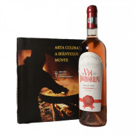 Arta culinară a Sfântului Munte +1 Sticlă de vin de viță nobilă Mănăstirea Jercălăi  Arta culinară a Sfântului Munte +1 Sticlă de vin de viță nobilă Mănăstirea Jercălăi