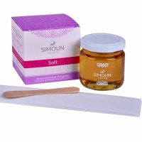 Ceară naturală de zahăr pentru epilare Soft, Simoun, 140g Ceară naturală de zahăr pentru epilare Soft, Simoun, 140g