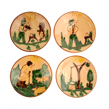 Farfurie ceramică Kuty Botoșani – 14-16 cm – modele diverse