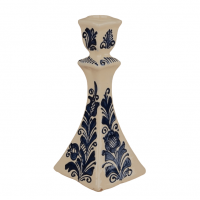 Sfeșnic din ceramică albastră de Corund 20 cm Sfeșnic din ceramică albastră de Corund 20 cm