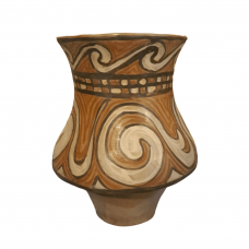 Vază decorativă din ceramică de Cucuteni – 20 cm – model spirale 2 Vază decorativă din ceramică de Cucuteni – 20 cm – model spirale 2