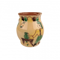 Cană din ceramică Kuty Botoșani 250 ml – model personaje Cană din ceramică Kuty Botoșani 250 ml – model personaje