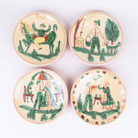 Farfurie ceramică Kuty Botoșani 20 cm – diverse personaje