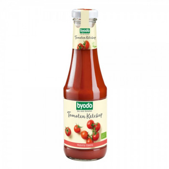 Ketchup de tomate fara gluten bio Byodo, 500ml