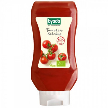 Ketchup de tomate in flacon, fara gluten bio Byodo, 300ml