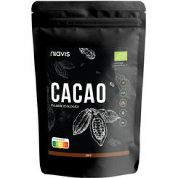Cacao pulbere raw bio, 250g, Niavis