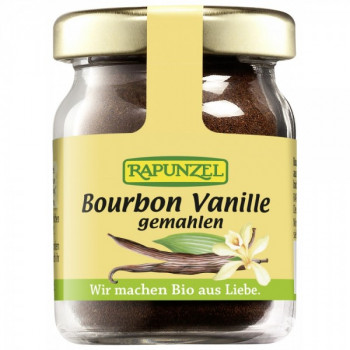 Vanilie Bourbon macinata bio Rapunzel, 15g