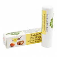 Balsam de buze cu ulei de argan, macadamia si aroma de vanilie 4.8 g, Verre de Nature 