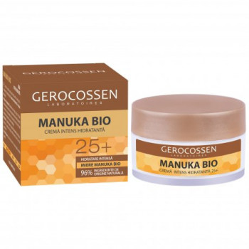 Crema intens hidratanta 25+ Manuka Bio 50 ml, Gerocossen