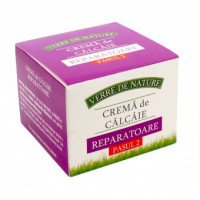 Crema reparatoare pentru calcaie Pasul 2, 100 ml, Verre de nature Crema reparatoare pentru calcaie Pasul 2, 100 ml, Verre de nature