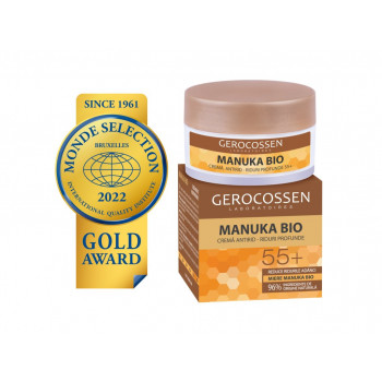 Crema antirid - riduri profunde 55+ Manuka Bio 50 ml, Gerocossen