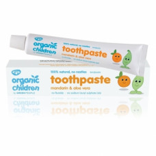 Pasta de dinti cu mandarine pentru bebelusi, homeopata, Green People, 50 ml