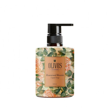 Săpun lichid Rosewood Reverie cu parfum de trandafir și bujor, Olivos, 500 ml Săpun lichid Rosewood Reverie cu parfum de trandafir și bujor, Olivos, 500 ml