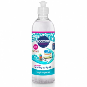 Solutie fara miros, pentru spalat vase/biberoane Sensitive, Ecozone, 500 ml