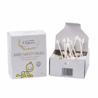 Bețisoare urechi cu opritor, pentru bebeluși organice, Macdonald& Taylor, 72 Buc Bețisoare urechi cu opritor, pentru bebeluși organice, Macdonald& Taylor, 72 Buc