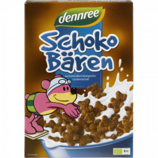 Cereale ursuleti de ciocolata bio Dennree, 250g