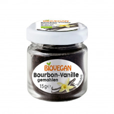 Pudra de Bourbon vanilie bio Biovegan, 15g