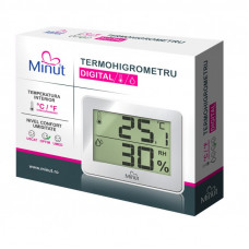 Termohigrometru digital cu 2 functii, termometru, higrometru