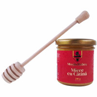 Miere cu cătina cremă MOȘIA DOBRU 200g Miere cu cătina cremă MOȘIA DOBRU 200g