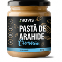 Pastă de arahide cremoasă bio, 250g Niavis Pastă de arahide cremoasă bio, 250g Niavis