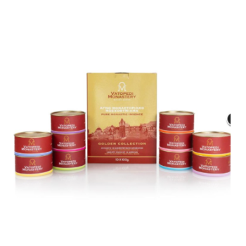 Tamaie de la Manastirea Vatoped, Sf. Munte Athos, 10 sortimenteX100g Tamaie de la Manastirea Vatoped, Sf. Munte Athos, 10 sortimenteX100g