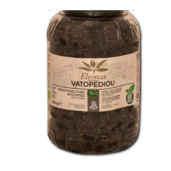 Măsline bio uscate throumba 1,4kg Mănăstirea Vatoped