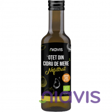 Oțet din Cidru de Mere Nefiltrat Ecologic/BIO 250ml, Niavis